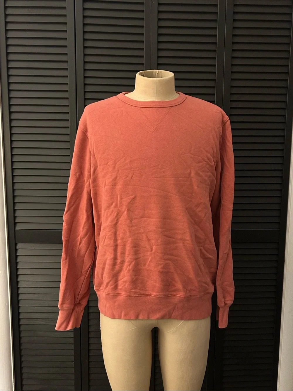 J. Crew Men's Crewneck Sweatshirt in Old Red
